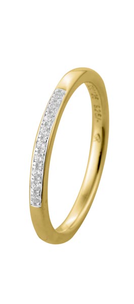 530125-3114-046 | Memoirering 530125 333 Gelbgold, s.Zirkonia<br>∅ Stein 1,4 mm <br>100% Made in Germany   578.- CHF   