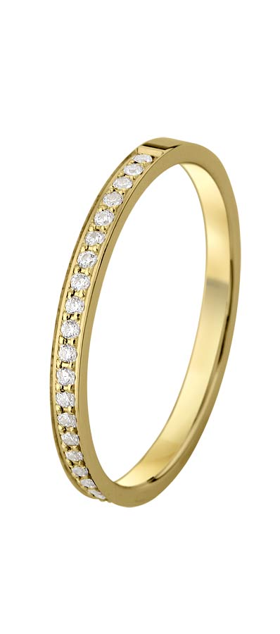 533687-5100-001 | Memoirering 533687 585 Gelbgold, Brillant 0,185 ct H-SI100% Made in Germany   1.782.- CHF   